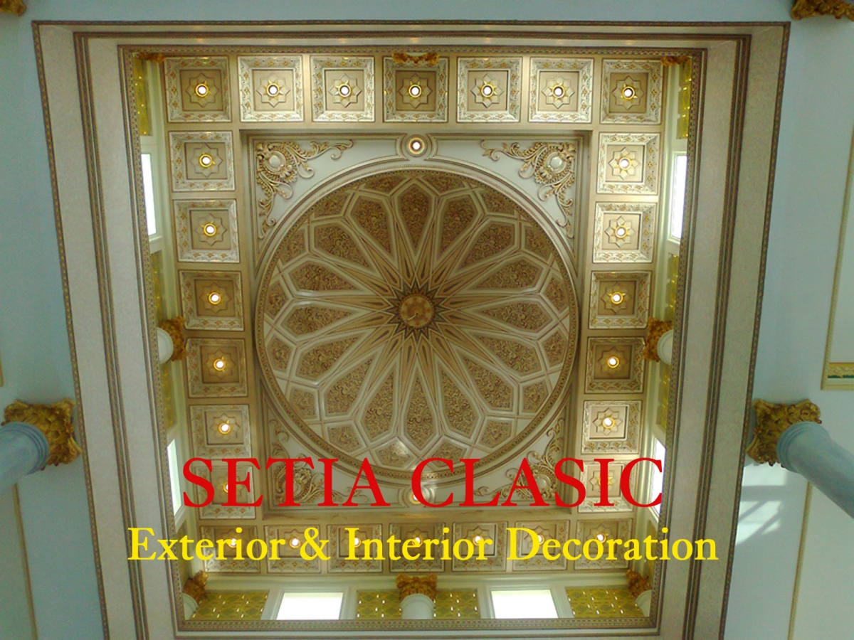 Plafon Classic Spesial Dome Ukir Setia Clasic